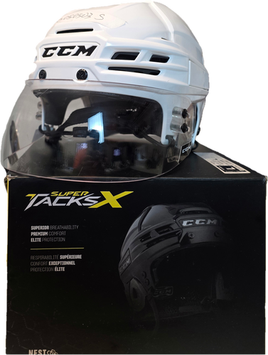 Small CCM Super Tacks X Helmet Pro Stock (Used)-2026050503