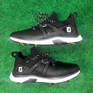 Men's Size M 10.0 Footjoy Hyperflex Carbon Golf Shoes Black