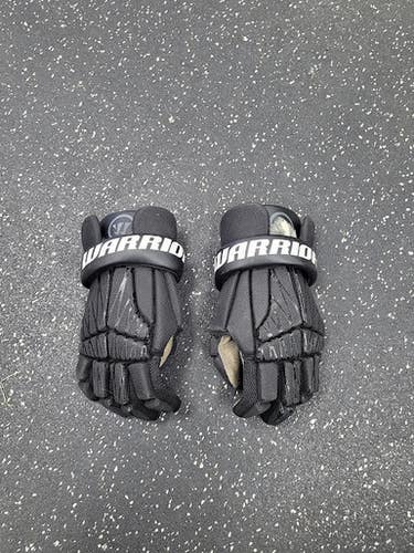 Used Warrior BURJ NEXT Lacrosse Gloves Junior Black SM 11849-S000039179