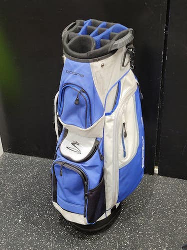 Used Cobra FLY Mens Cart Bag Royal Blue 11849-S000039189