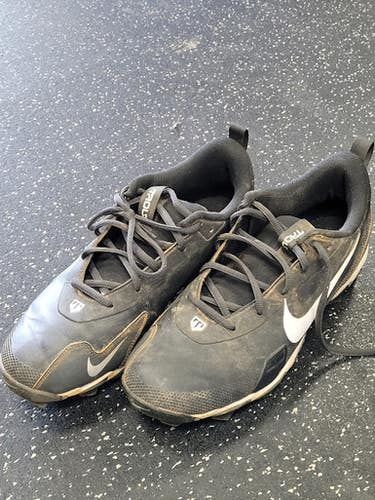 Used Nike TROUT BB/SB Cleats Black Senior 8 11849-S000039191