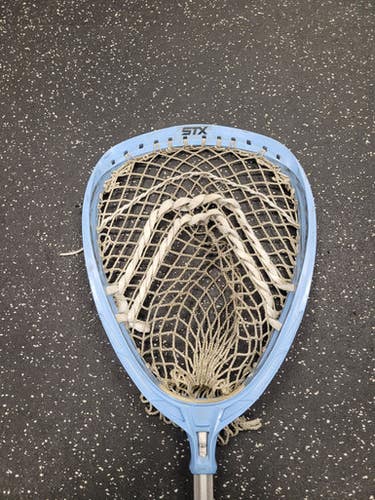 Used STX SHIELD ON ZENITH Mens Goalie Stick Carolina Blue 11849-S000039244