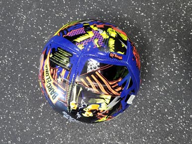 Used Adidas 10 All Size Soccer Ball Black 4 11849-S000039279
