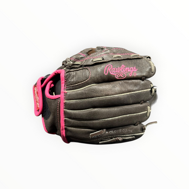 Used Rawlings FASTPITCH BB/SB Glove LH Throw Brown 11" 11375-C000369380