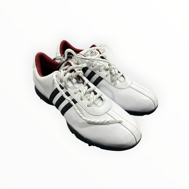 Used Adidas Mens Golf Shoes White Senior 9.5 11375-S000373941