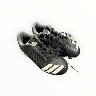 Used Adidas BB/SB Cleats Black Junior 01 11375-S000375272