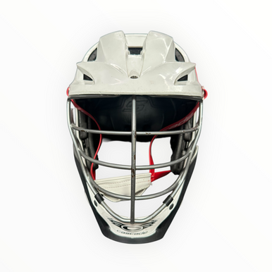 Used Cascade S Lacrosse Helmet White One Size 11375-S000375051