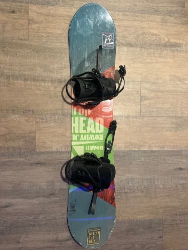 Men's HEAD Rowdy JR Snowboard With Bindings Less than 100 cm (Used)