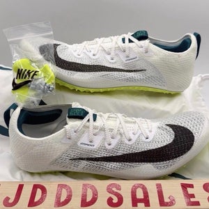 Nike Zoom Superfly Elite 2 Track Spikes White Spruce FZ9662-100 Men’s Sz 7.5 NEW

New