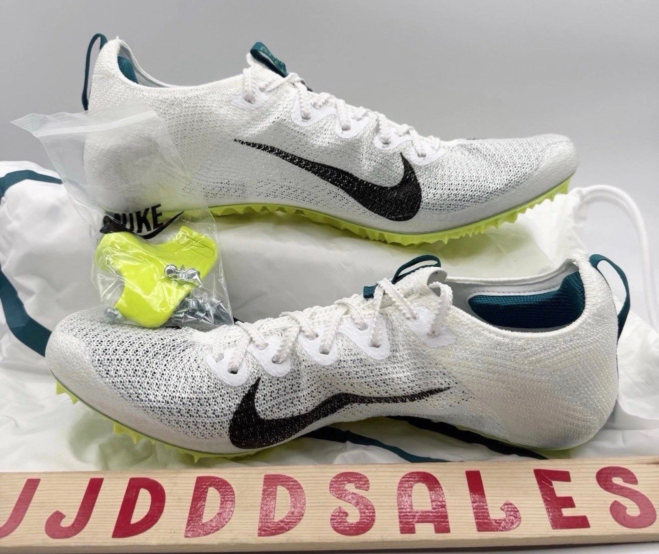 Nike ZoomX Dragonfly 2 Elite White Bright Spruce FZ9315-102 