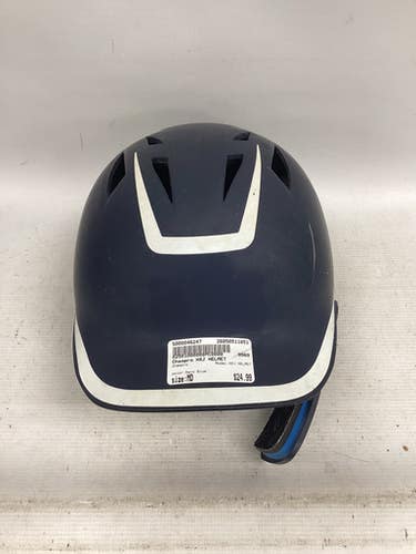 Used Champro HXJ HELMET Batting Helmet w/Mask Navy Blue MD 11851-S000046247