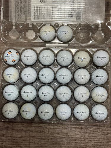 26 TaylorMade TP5 Golf Balls