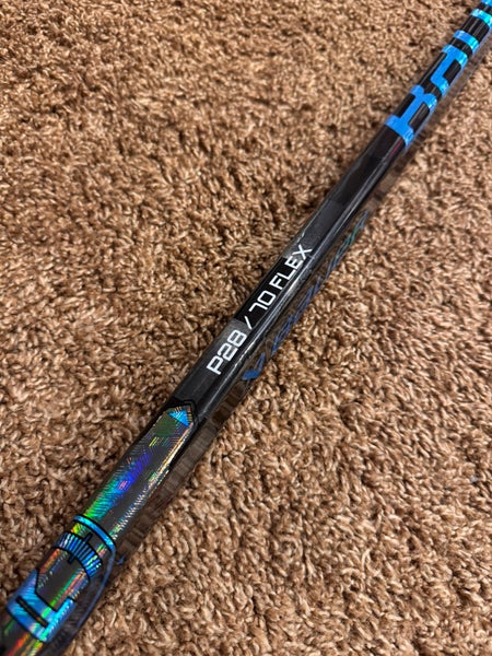 Senior Bauer Left Hand P28 (New) Black/Blue Proto-R Hockey Stick ...