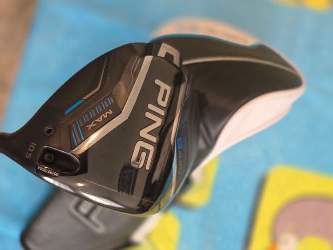 RIGHT HAND PING G440 MAX 1-WOOD 10.5* GRAPHITE TOUR 2.0 BLACK 65G STIFF