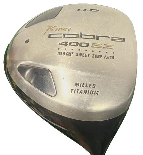 King Cobra 400 SZ Milled Ti Driver 9* RH 60g Stiff Graphite 44.5" New Mid Grip