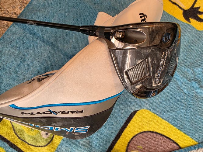 LEFT HAND CALLAWAY PARADYM AI-SMOKE MAX DRIVER 1-WOOD 10.5 GRAPHITE TENSEI REGULAR