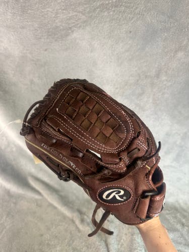 Brown Rawlings FP120 LH Softball Glove 12" (Used)
