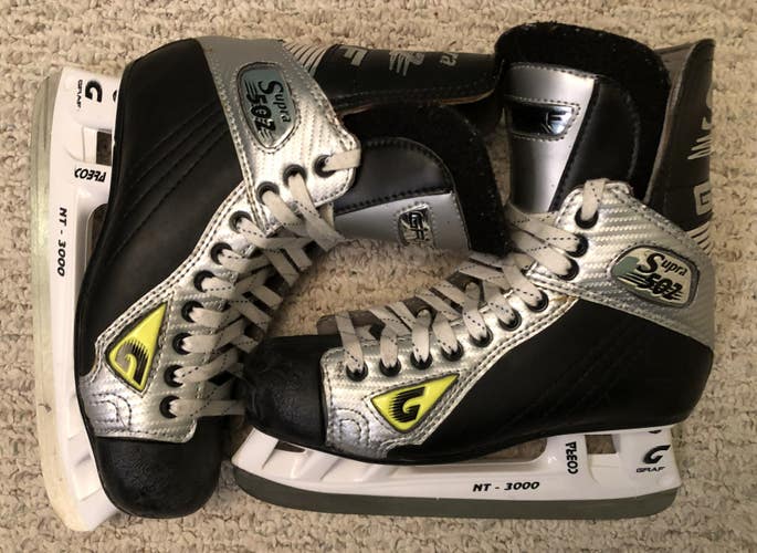 Graf Supra 502 Hockey Skates Narrow Width 7.5 (Used)