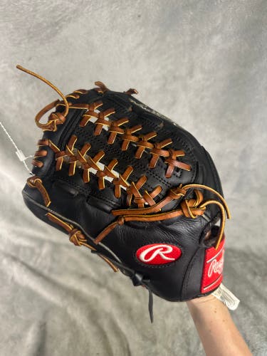 Black Rawlings Gamer Series LH Outfield Baseball Glove 11.75" (Used)