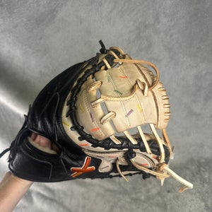 Black Absolutely Ridiculous Cookies n' Cream RH Catcher's Baseball Glove 34" (Used)