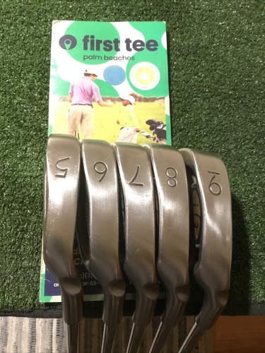 Ping i3 O-Size Black Dot Irons Set (5-9 Irons) JZ Regular Cushin Steel Shafts