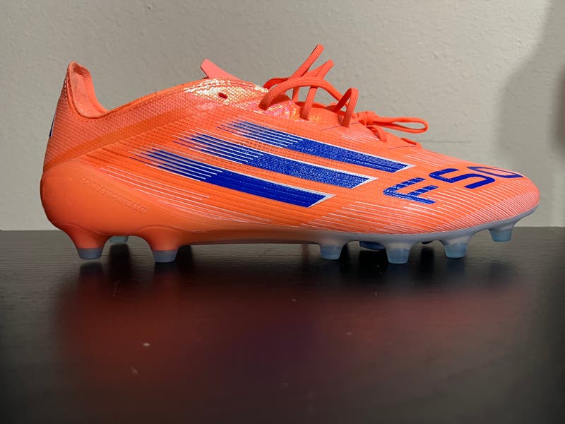 Men\'s Adidas F50 Elite AG Soccer Cleats Beam Orange Blue JH7637 Size 12 Men main image 2