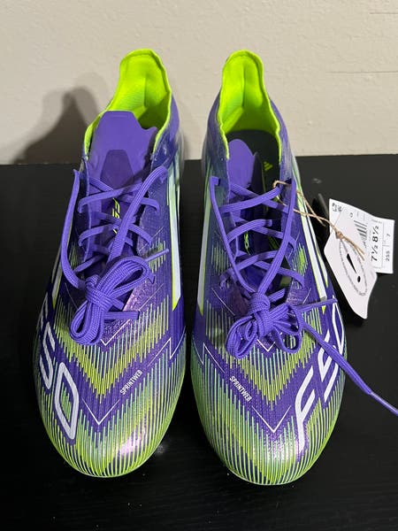 adidas F50 Elite SG Soccer Cleats Men's Size 7.5 JH7633 Purple