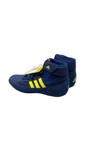 Used Adidas Wrestling Shoes Navy Blue Junior 01 11859-S000030609