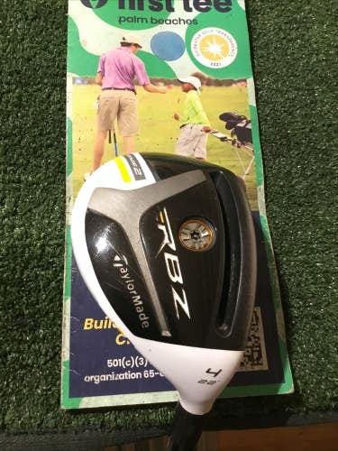 Taylormade RBZ Stage 2 Rescue 22* 4 Hybrid Stiff 65g Rocketfuel Graphite (40.5)