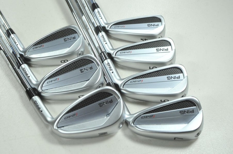 Ping i240 4-W Iron Set Stiff Flex Right NS Pro Modus3 Tour 115g