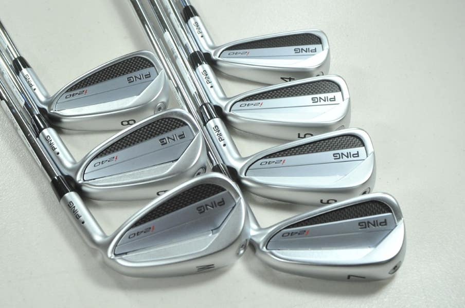 Ping i240 4-W Iron Set Stiff Flex Right NS Pro Modus3 Tour 115g