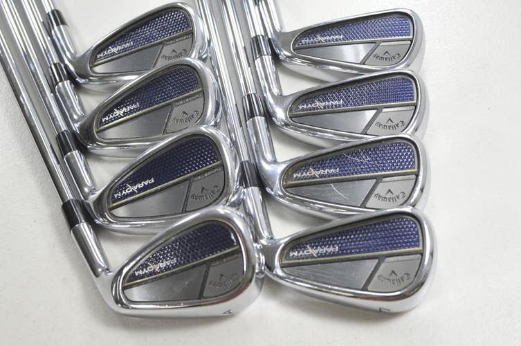 Callaway Paradym 4-PW,AW Iron Set X-Stiff Flex Right Project X 6.5 Steel #215159