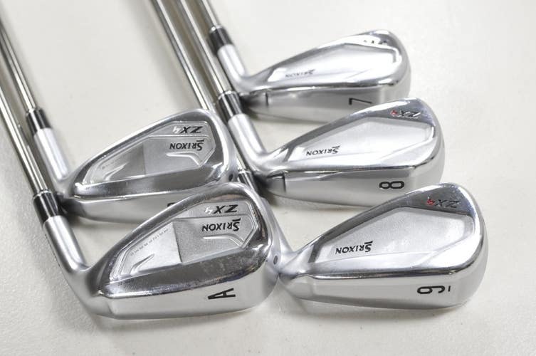 Srixon ZX4 7-PW,AW Iron Set Senior Flex Right Recoil ESX F2 Graphite # 215157