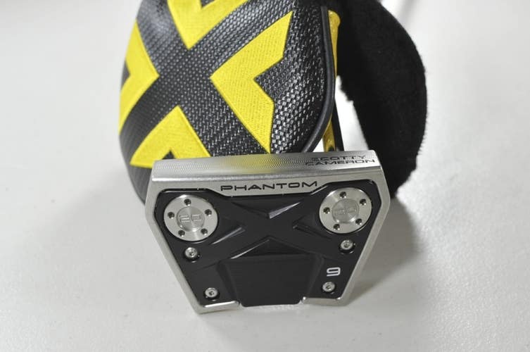 Titleist 2022 Scotty Cameron Phantom X 9 33" Putter RH Steel with Cover # 215201