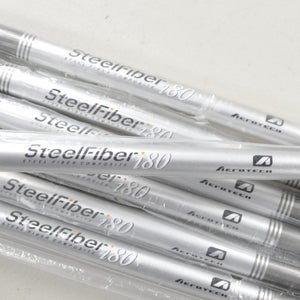 Aerotech SteelFiber 80 Stiff Flex 7pc Iron Shaft Set Parallel Tip .370" # 215239