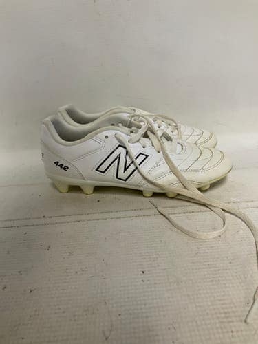 Used New Balance Soccer Cleats White Junior 01 11823-S000038834