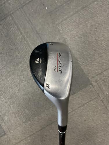 Used Taylormade RESCUE MID Mens Hybrid Club RH 4 Hybrid 11614-S000235673