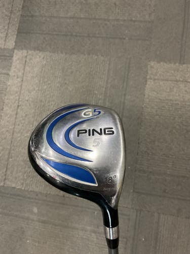 Used Ping G5 Mens Fairway Wood RH 5 Wood 11614-S000235669