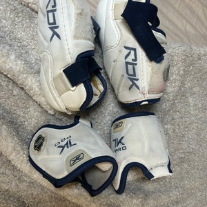 Used JOFA NHL Senior Size 5 Medium Reebok 7K Pro Elbow Pads Pro Stock