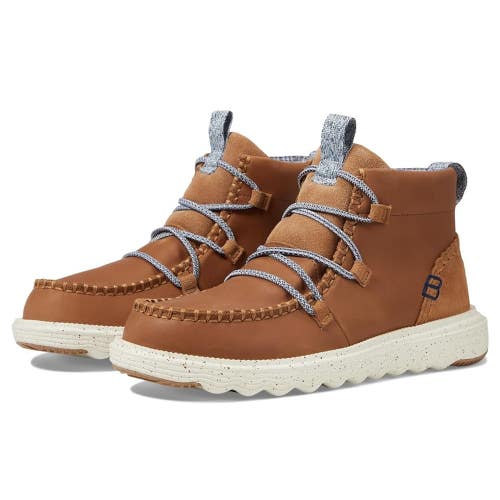 Hey Dude Reyes 40183-2DM Boots Women's 11 M Tobacco Brown Leather Ankle SHOP344