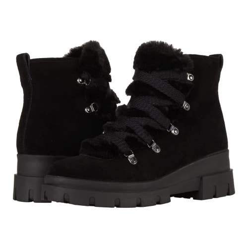 Blondo Jayce B7334 Ankle Boots Women's 7.5 M Black Waterproof Combat HTAT1215