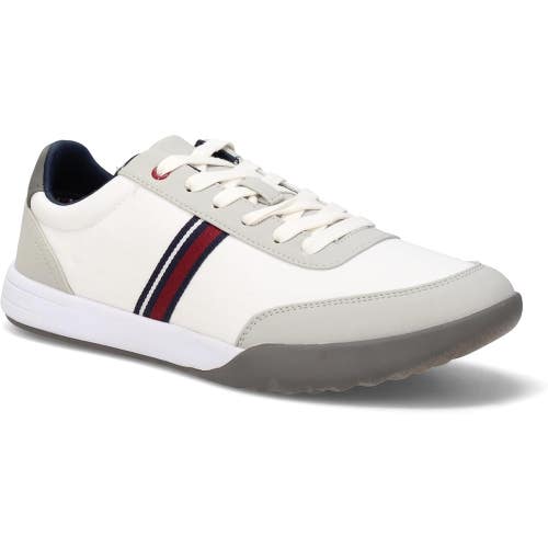 Ben Sherman Pacer Sneakers Men's 8.5 Off-White Old School Jogger Shoes HTAT1227