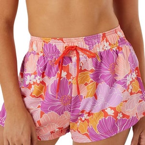 ROXY Bottom Blooms No Bad Waves Boardshort Women's Small lilac Bweah DSGL1288