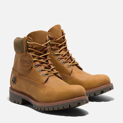 Timberland Premium TB0A2P6WEN1 Boot Mens 11 Wheat 6-Inch Waterproof Ankle LIQ623