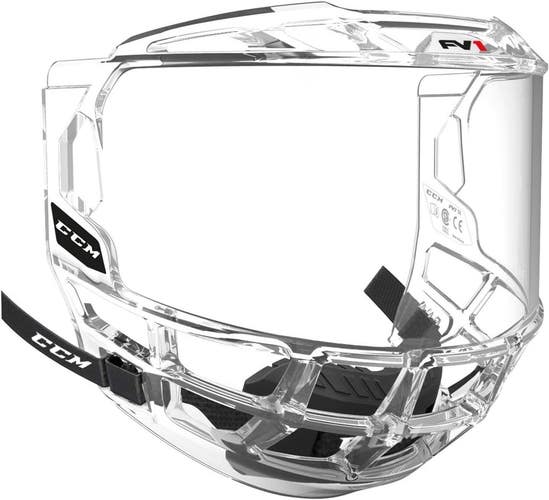 CCM Hockey FV1 Full Visor Facemask Senior Anti-Fog Scratch Resistent POSH040