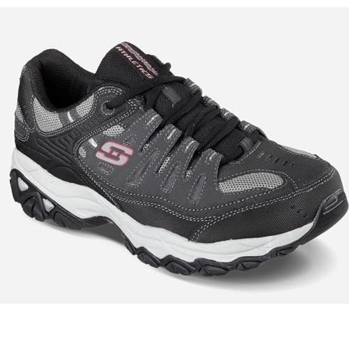 Skechers After Burn - Memory Fit Sneakers Mens 14 Charcoal Trainer Shoes ZAP2417