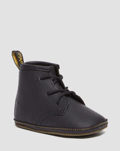 Dr. Martens 1460 26808001 Boots Crib 0 Black Auburn Leather Ankle Bootie ZAP2429