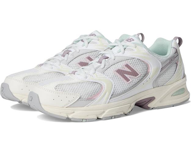 New Balance 530 U530NEB Sneaker Men 9D White Pink Athletic Running Shoes RHS8152