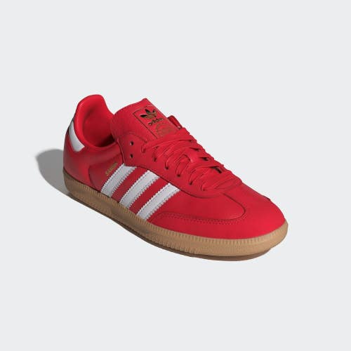 Adidas Samba OG IE6524 Sneakers Womens 7.5 Scarlet Red Lifestyle Shoes RHS2958