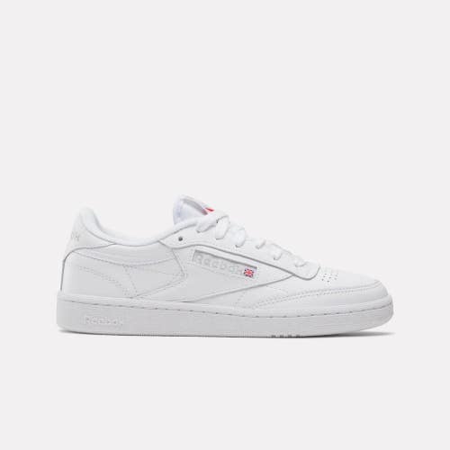 Reebok Club C 85 BS7686 Sneakers Women 9.5 White Leather Lifestyle Shoes RHS3358
